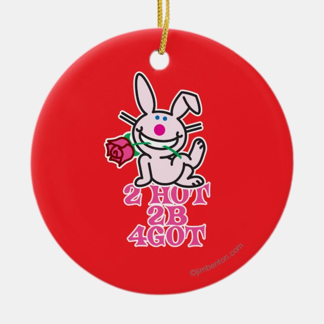 2 hoat julgransprydnad keramik (Framsidan)