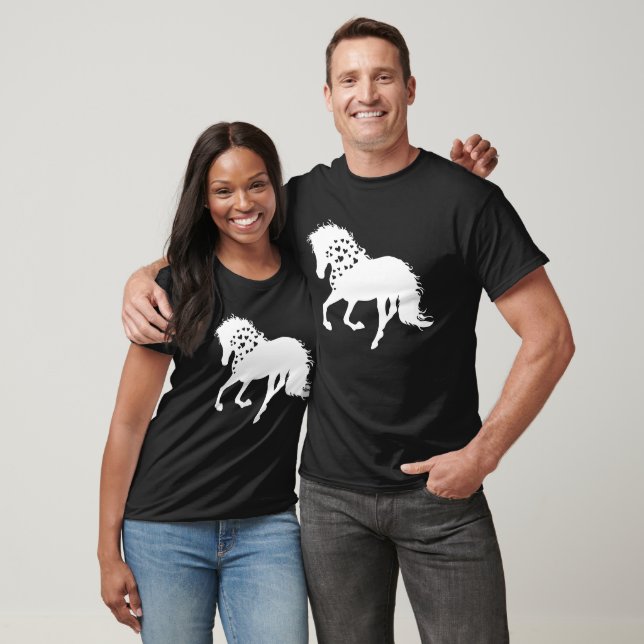 2- Horse Shirt, Horse Lover Tee, Girls Horse T Shirt (Unisex)