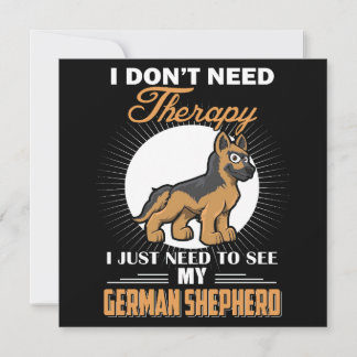 2 I Don't Need Therapy I Just Need To See My Germa Inbjudningar