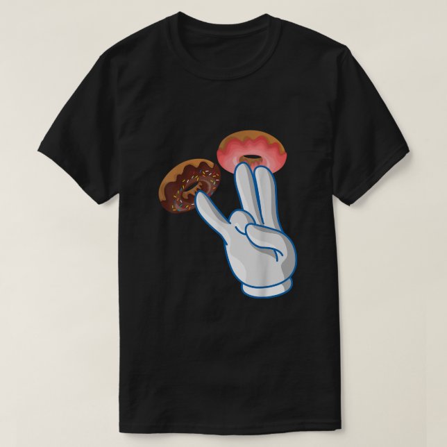 2 i Rosa 1 i länssmittymen Humor T Shirt (Design framsida)