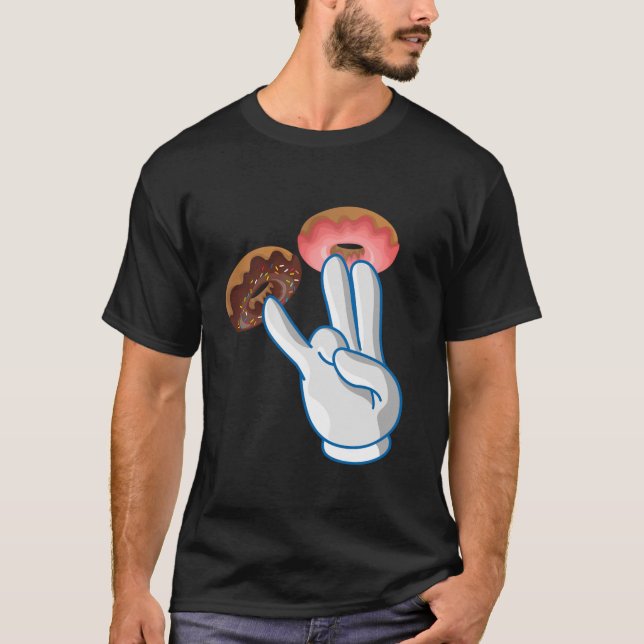 2 i Rosa 1 i länssmittymen Humor T Shirt (Framsida)