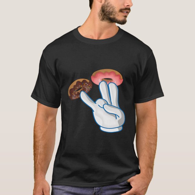 2 i Vuxen humor-schaktet för den rosa Rosan 1 T Shirt (Framsida)