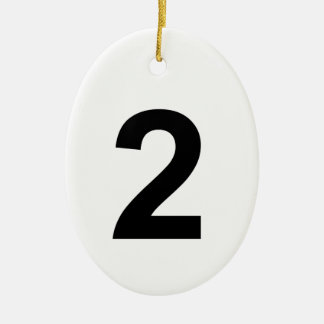 2 JULGRANSPRYDNAD KERAMIK