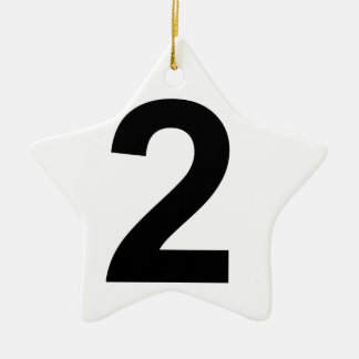 2 JULGRANSPRYDNAD KERAMIK