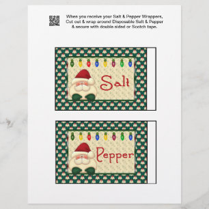 2 julsät och pepparskackor reklamblad