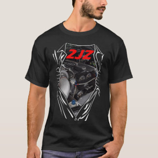 2 JZ Engine AWD GE Cars CC Horsepowe Art GTE Twin T Shirt