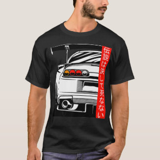 2 JZ JDM Legends dör aldrig Stigning Sol  T Shirt