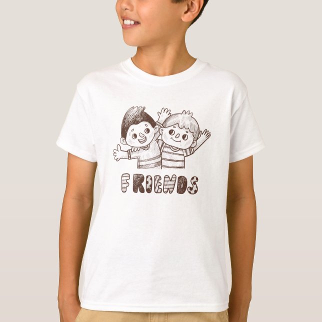 2 Killars Best Friend T Shirt (Framsida)