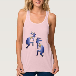 2 Kokopelli #11 Linne Med Racerback