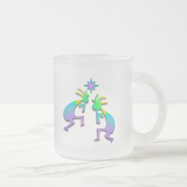 2 Kokopelli #36 Frostad Glasmugg (Höger)