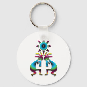 2 Kokopelli #41 Nyckelring