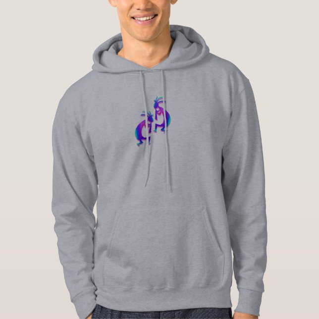 2 Kokopelli #48 Sweatshirt Med Luva (Framsida)