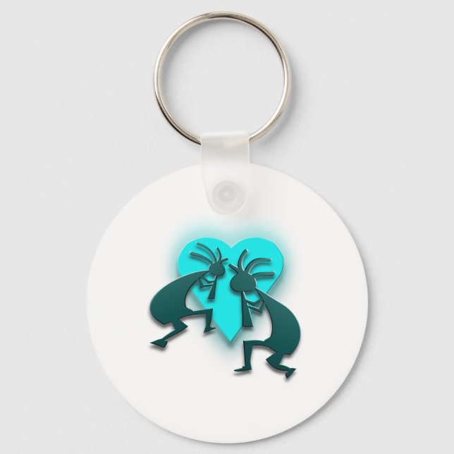 2 Kokopelli #54 Nyckelring (Framsida)