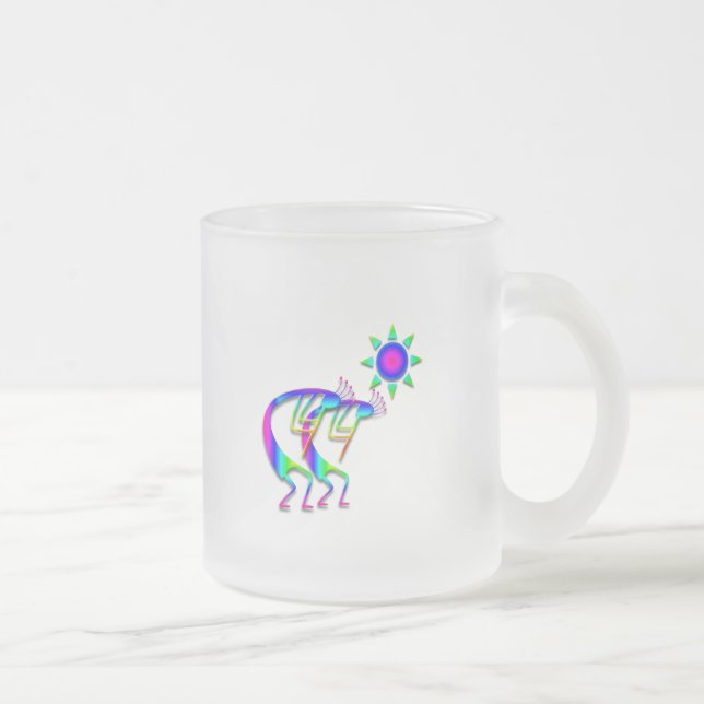 2 Kokopelli #62 Frostad Glasmugg (Höger)