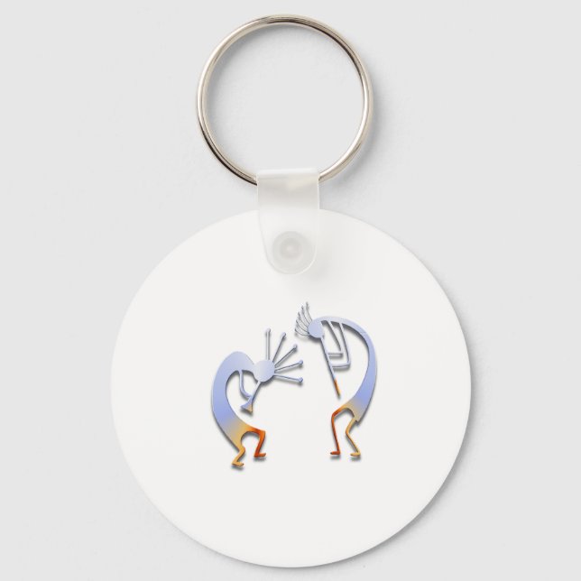 2 Kokopelli #69 Nyckelring (Framsida)