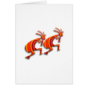 2 Kokopelli #73 Hälsningskort