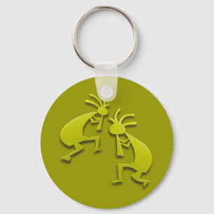 2 Kokopelli #78 Nyckelring