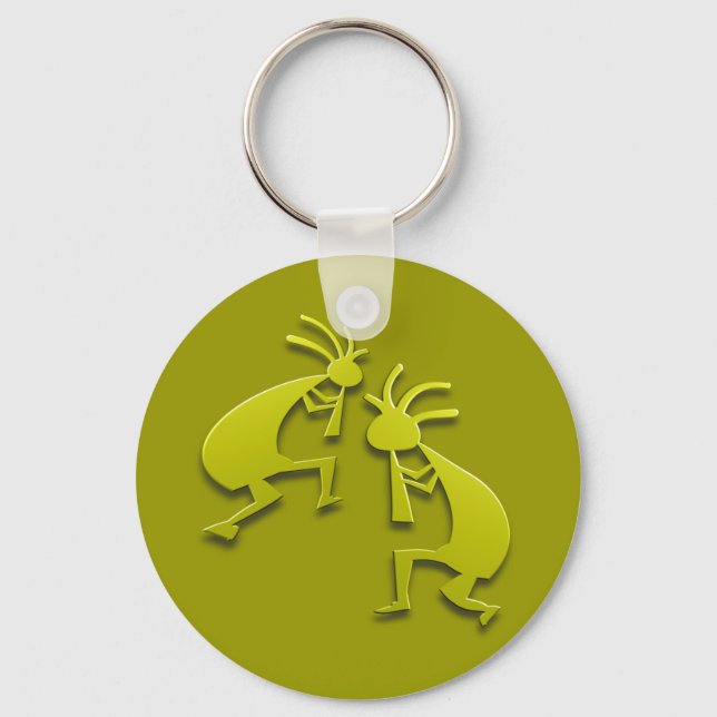 2 Kokopelli #78 Nyckelring (Framsida)