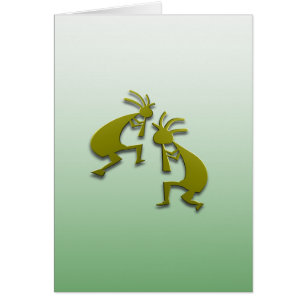 2 Kokopelli #81 Hälsningskort