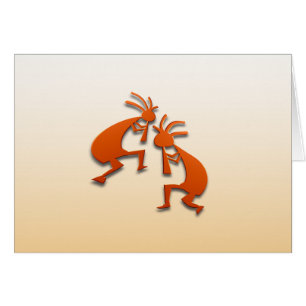 2 Kokopelli #82 Hälsningskort