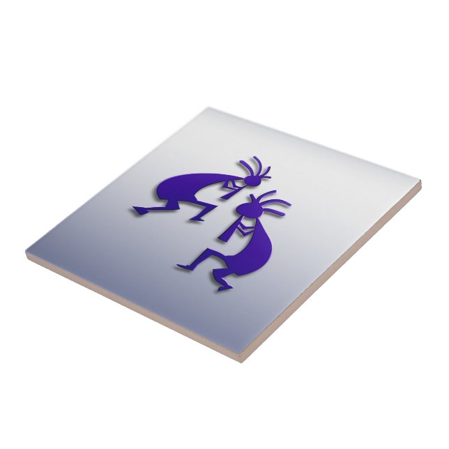 2 Kokopelli #83 Kakelplatta (Sidan)