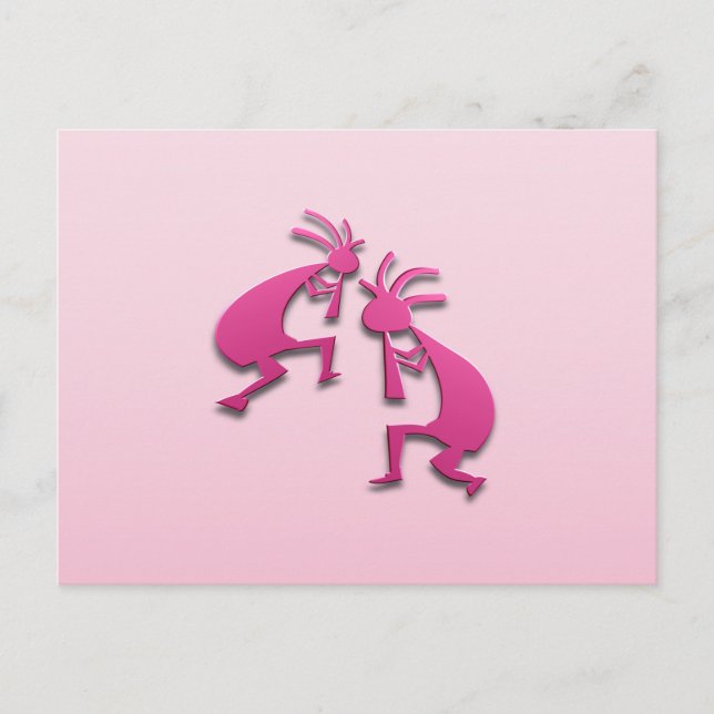 2 Kokopelli #84 Vykort (Framsida)