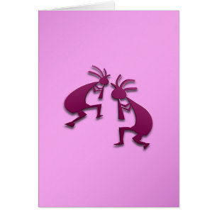 2 Kokopelli #85 Hälsningskort