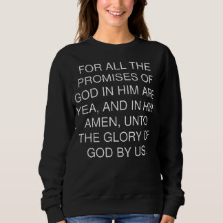 2 Korinthierbrev 1:20 Guds löften Ja och Amen T Shirt