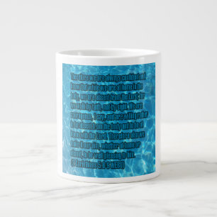 2 Korinthierbrev 5:6-9 WEBU Mugg Jumbo Mugg