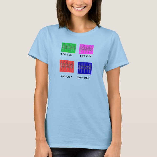 2 krockrött tee shirt (Framsida)