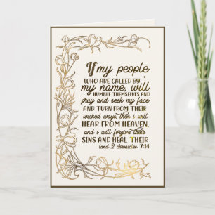 2 KROKLER 7:14 om mina personer roar sig Kort