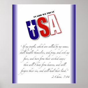 2 Kroniklar 7:14 poster