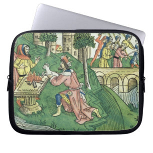 2 kungar 16 9-16 folket av Damascus tas c Laptop Sleeve