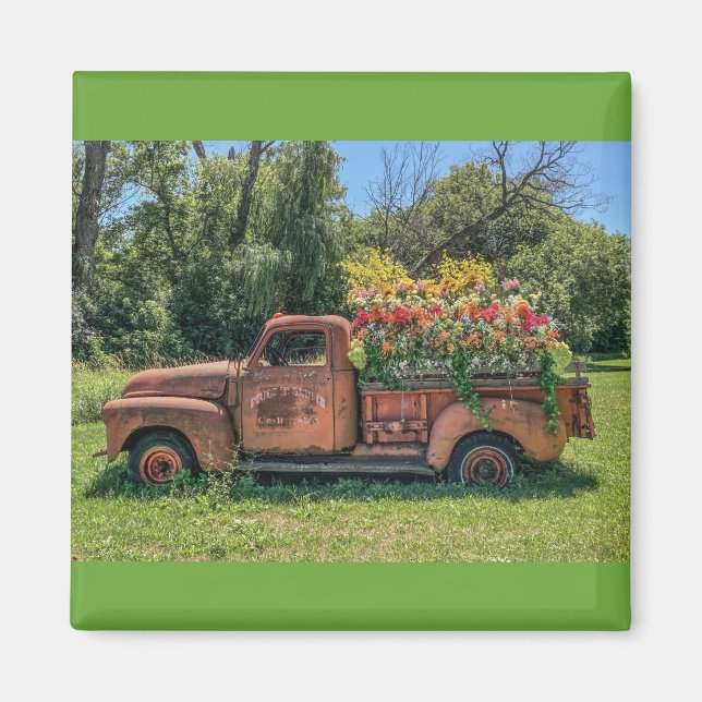 2 kvadratstreck magnet (Framsidan)