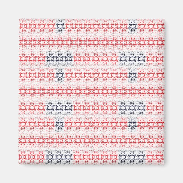 2 kvadratstreck magnet (Framsidan)