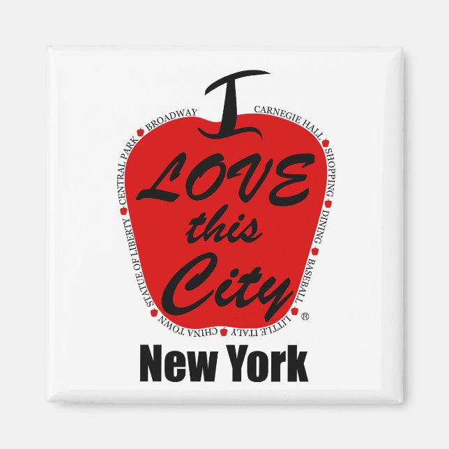 2 kvadratstreck magnet (Framsidan)