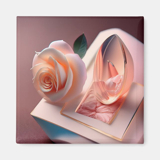 2 kvadratstreck magnet (Framsidan)