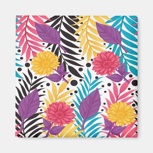 2 kvadratstreck magnet (Framsidan)