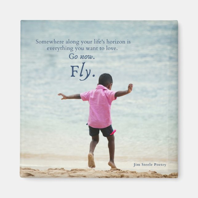 2 kvadratstreck magnet (Framsidan)