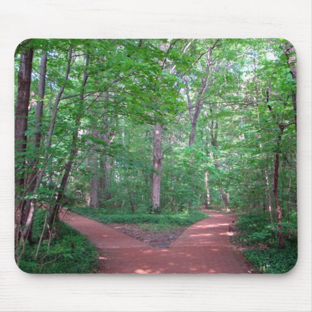 2 långt väg Mousepad Musmatta (Framsidan)