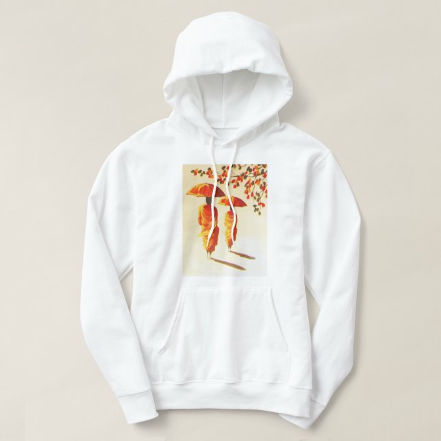 2 Laotian Buddhist Munk Hoodie (Design framsida)