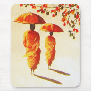 2 Laotian Buddhist Munk Musmatta