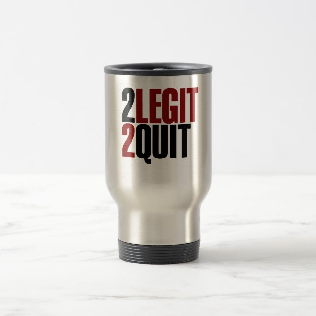 2 Legit 2 Quit Funny 80s Resemugg (Center)