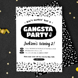 2 Legit att avsluta, 90-årsjubileum Hip hop Inbjudningar