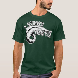 2 Linje för Dirt Bike T Shirt