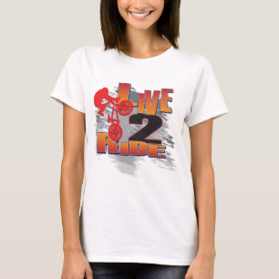 2 Live BMX-Biker Tee