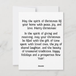 2.	Må ditt hem vara fyllt med värme  Julkort