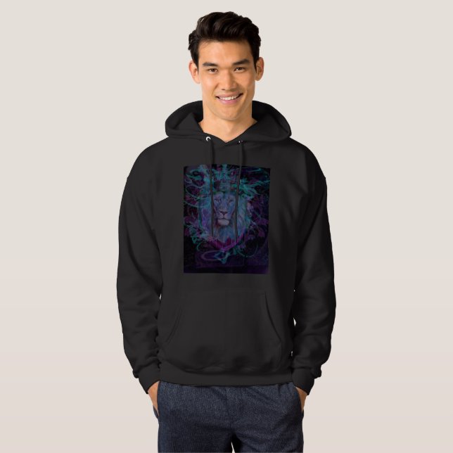  2 Magisk lejon kunglig  Hoodie (Hel framsida)
