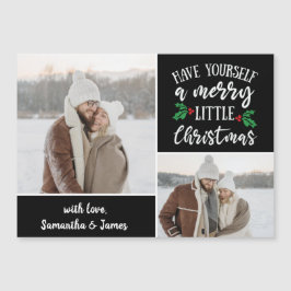2 Magnetkort för Photo Personlig God jul