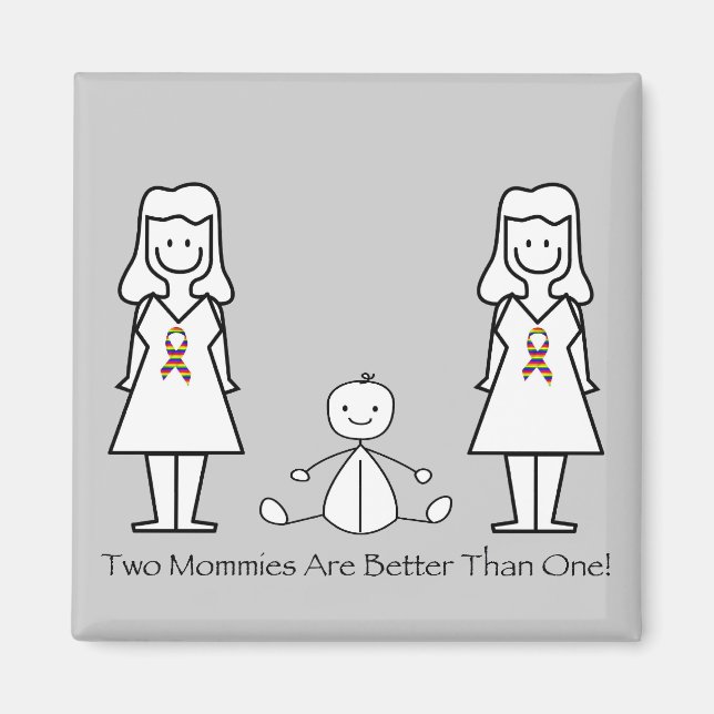 2 Mammor är bättre än 1 Magnet (Framsidan)